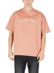 Calvin Klein Jeans Herren T-Shirt Rosa | online kaufen