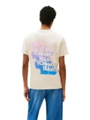 Tommy Hilfiger Jeans Herren T-Shirt Beige | online kaufen