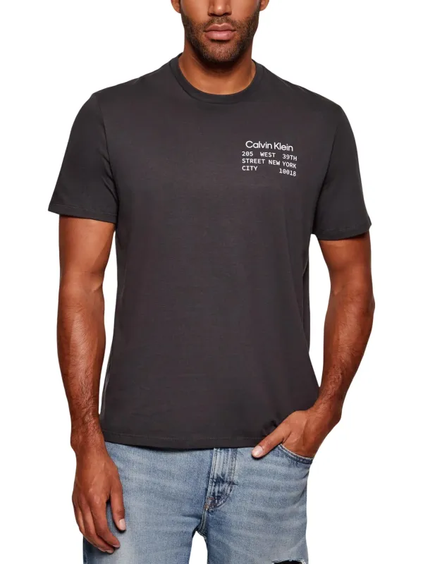 Calvin Klein Jeans Herren T-Shirt Schwarz | online kaufen