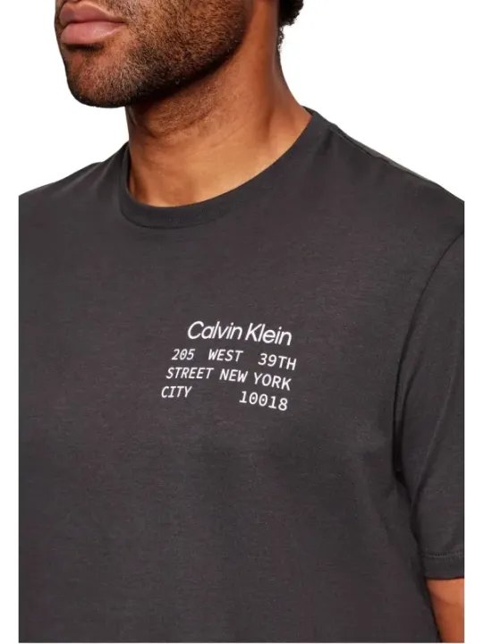 Calvin Klein Jeans Herren T-Shirt Schwarz | online kaufen