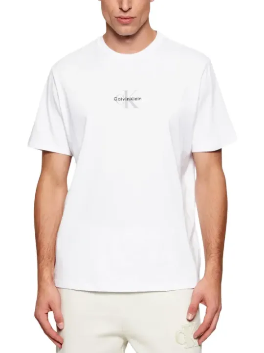 Calvin Klein Jeans Herren T-Shirt Weiß | online kaufen