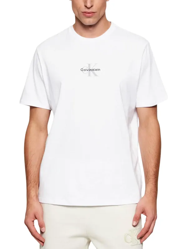 Calvin Klein Jeans Herren T-Shirt Weiß | online kaufen