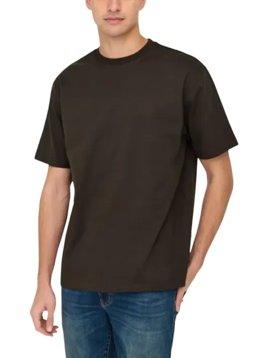 Only & Sons Herren T-Shirt Braun | online kaufen