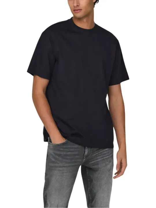 Only & Sons Herren T-Shirt Schwarz | online kaufen