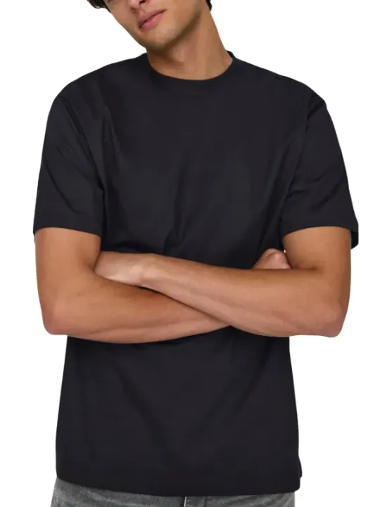 Only & Sons Herren T-Shirt Schwarz | online kaufen