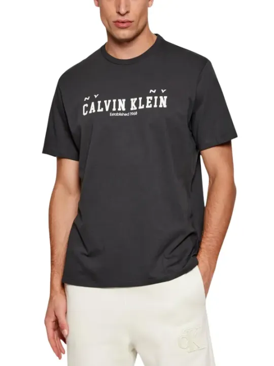 Calvin Klein Jeans Herren T-Shirt Schwarz | online kaufen
