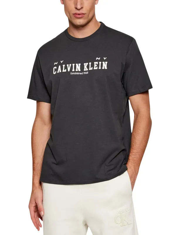 Calvin Klein Jeans Herren T-Shirt Schwarz | online kaufen