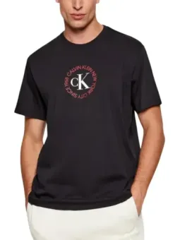 Calvin Klein Herren T-Shirt Schwarz leihen - Flex-Fashion