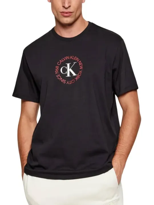 Calvin Klein Jeans Herren T-Shirt Schwarz | online kaufen