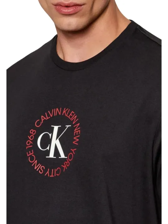 Calvin Klein Jeans Herren T-Shirt Schwarz | online kaufen