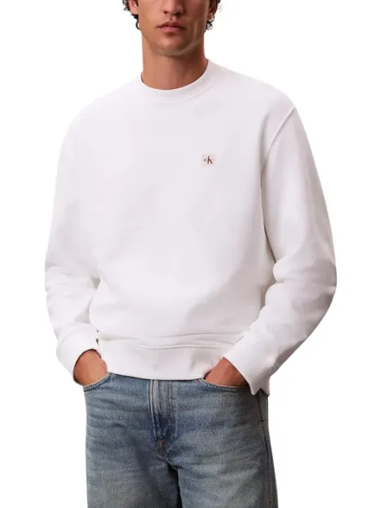 Calvin Klein Jeans Herren Fleece Weiß | online kaufen