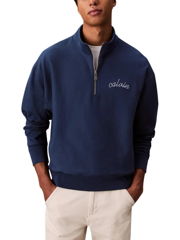 Calvin Klein Jeans Herren Fleece Blau | online kaufen