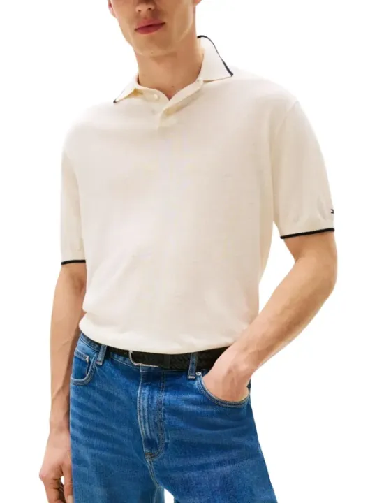 Tommy Hilfiger Herren Pullover Weiß | online kaufen