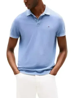 Mieten: Tommy Hilfiger Herren Polo Blau - Flex-Fashion
