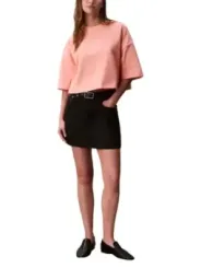 Calvin Klein Jeans Damen T-Shirt Orange | online kaufen