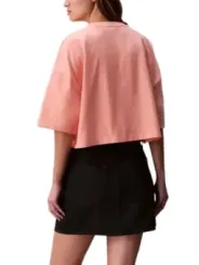 Calvin Klein Jeans Damen T-Shirt Orange | online kaufen