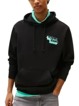 Tommy Hilfiger Jeans Herren Fleece Schwarz | online kaufen