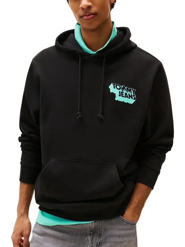 Tommy Hilfiger Jeans Herren Fleece Schwarz | online kaufen