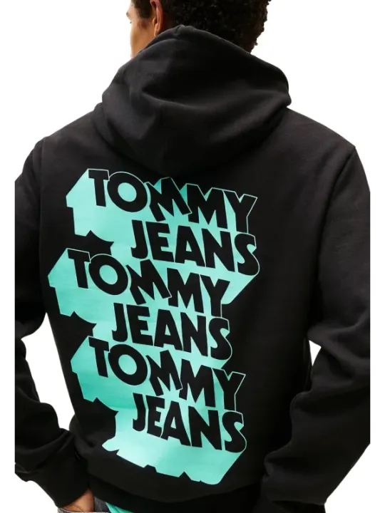 Tommy Hilfiger Jeans Herren Fleece Schwarz | online kaufen