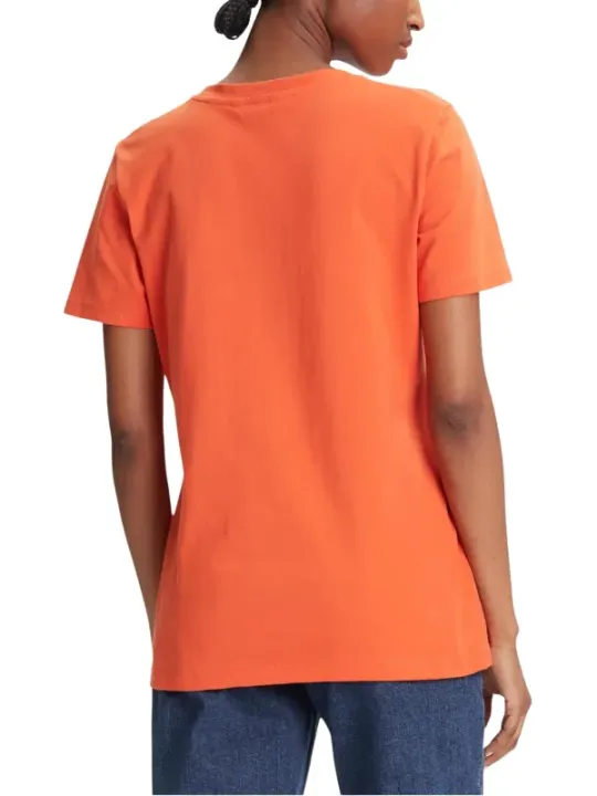Tommy Hilfiger Damen T-Shirt Orange | online kaufen