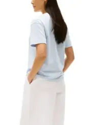 Tommy Hilfiger Damen T-Shirt Azurblau | online kaufen