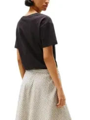 Tommy Hilfiger Damen T-Shirt Schwarz | online kaufen