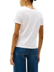 Tommy Hilfiger Damen T-Shirt Weiß | online kaufen