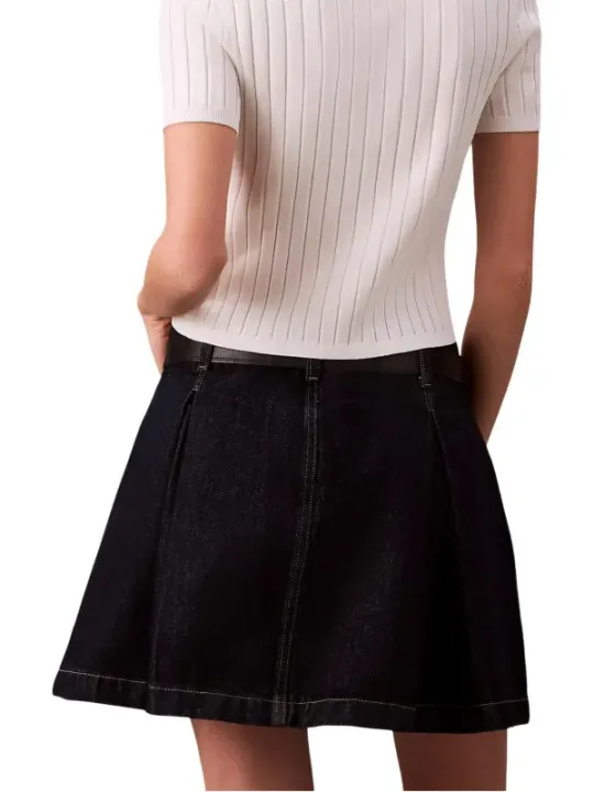 Calvin Klein Jeans Damen Rock Schwarz | online kaufen