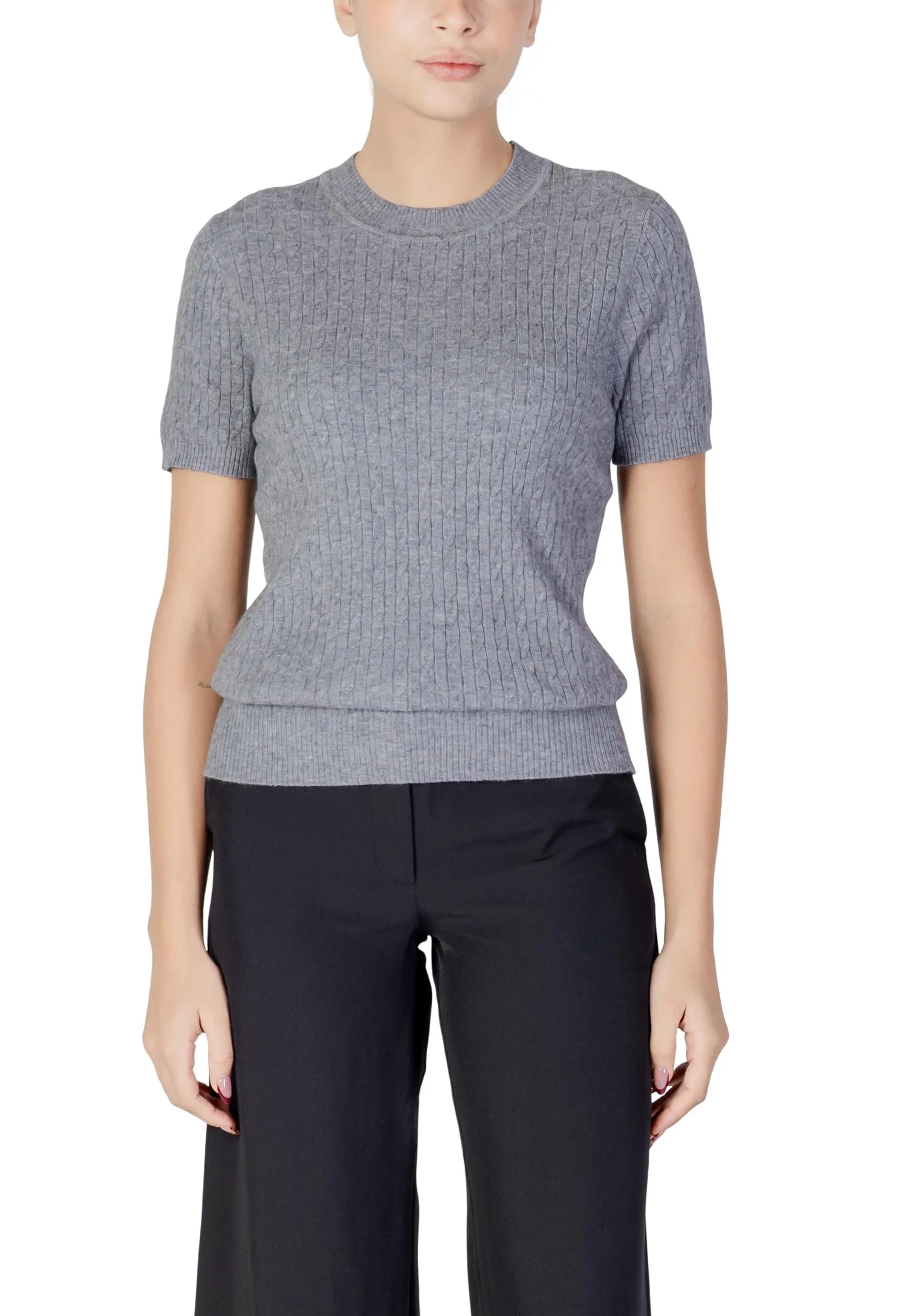 Choral Damen Pullover Grau 495755