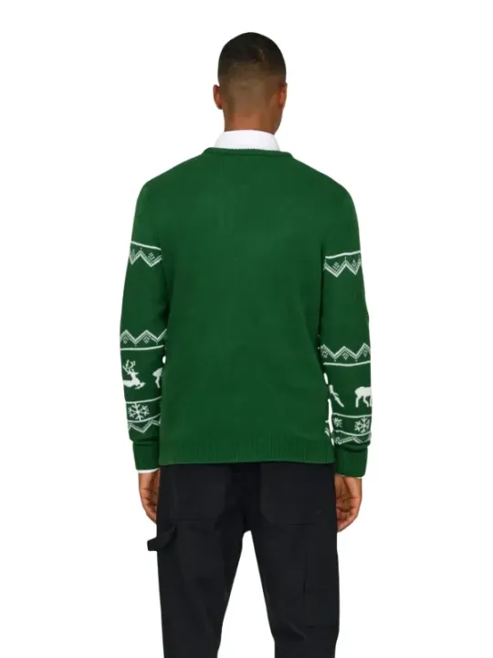 Only & Sons Herren Pullover Grün | online kaufen