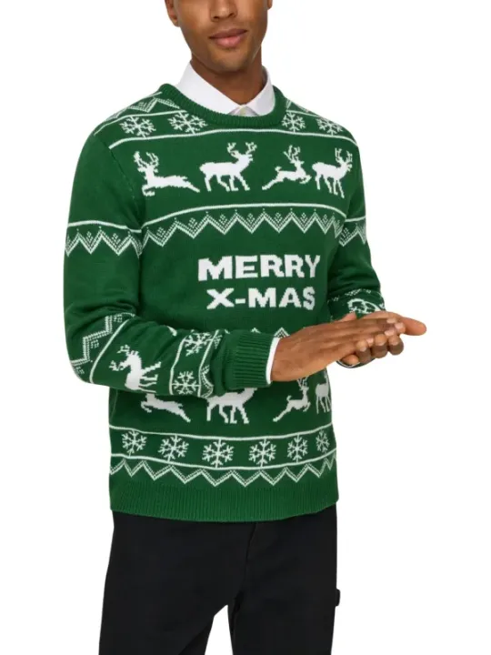 Only & Sons Herren Pullover Grün | online kaufen