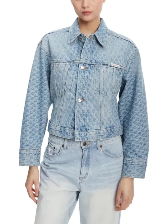 Calvin Klein Jeans Damen Kostümjacken Blau | online kaufen