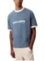 Calvin Klein Jeans Herren T-Shirt Azurblau | online kaufen