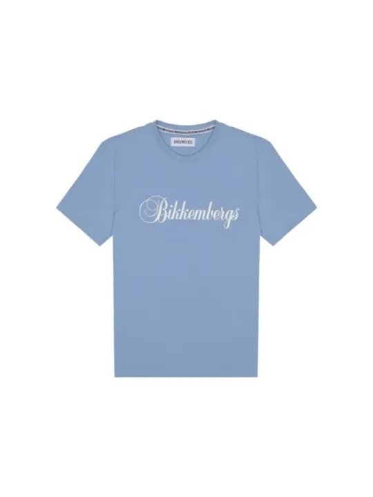 Bikkembergs Herren T-Shirt Azurblau | online kaufen