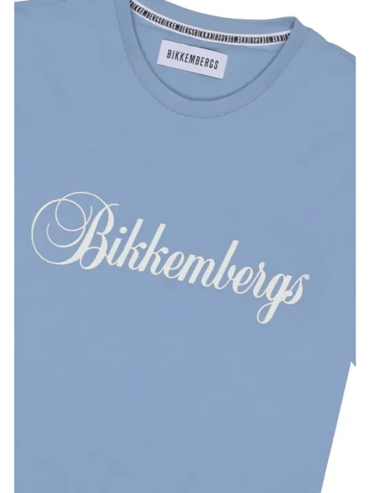 Bikkembergs Herren T-Shirt Azurblau | online kaufen