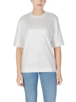 Calvin Klein Damen T-Shirt Weiß mieten – Flex-Fashion Verleih