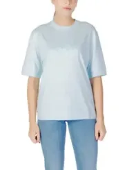 Calvin Klein Jeans Damen T-Shirt Azurblau | online kaufen