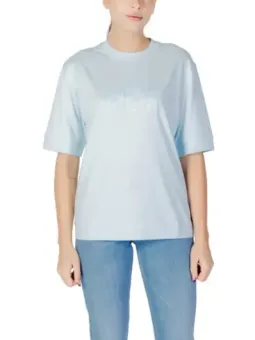 Azurblaues Calvin Klein Damen T-Shirt mieten | Flex-Fashion
