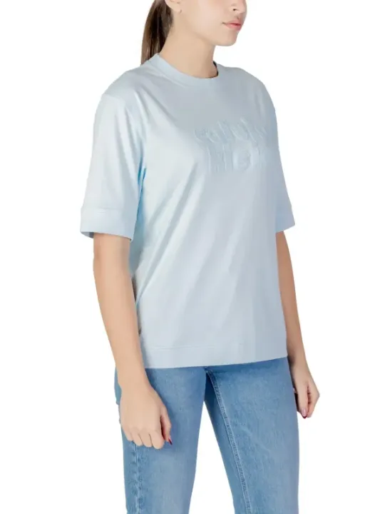 Calvin Klein Jeans Damen T-Shirt Azurblau | online kaufen