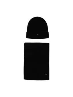 Mieten Sie Tommy Hilfiger Herren Schal Schwarz für Herbst/Winter