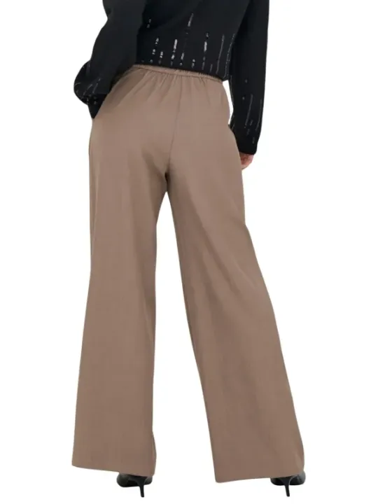 Jacqueline De Yong Damen Hose Braun | online kaufen