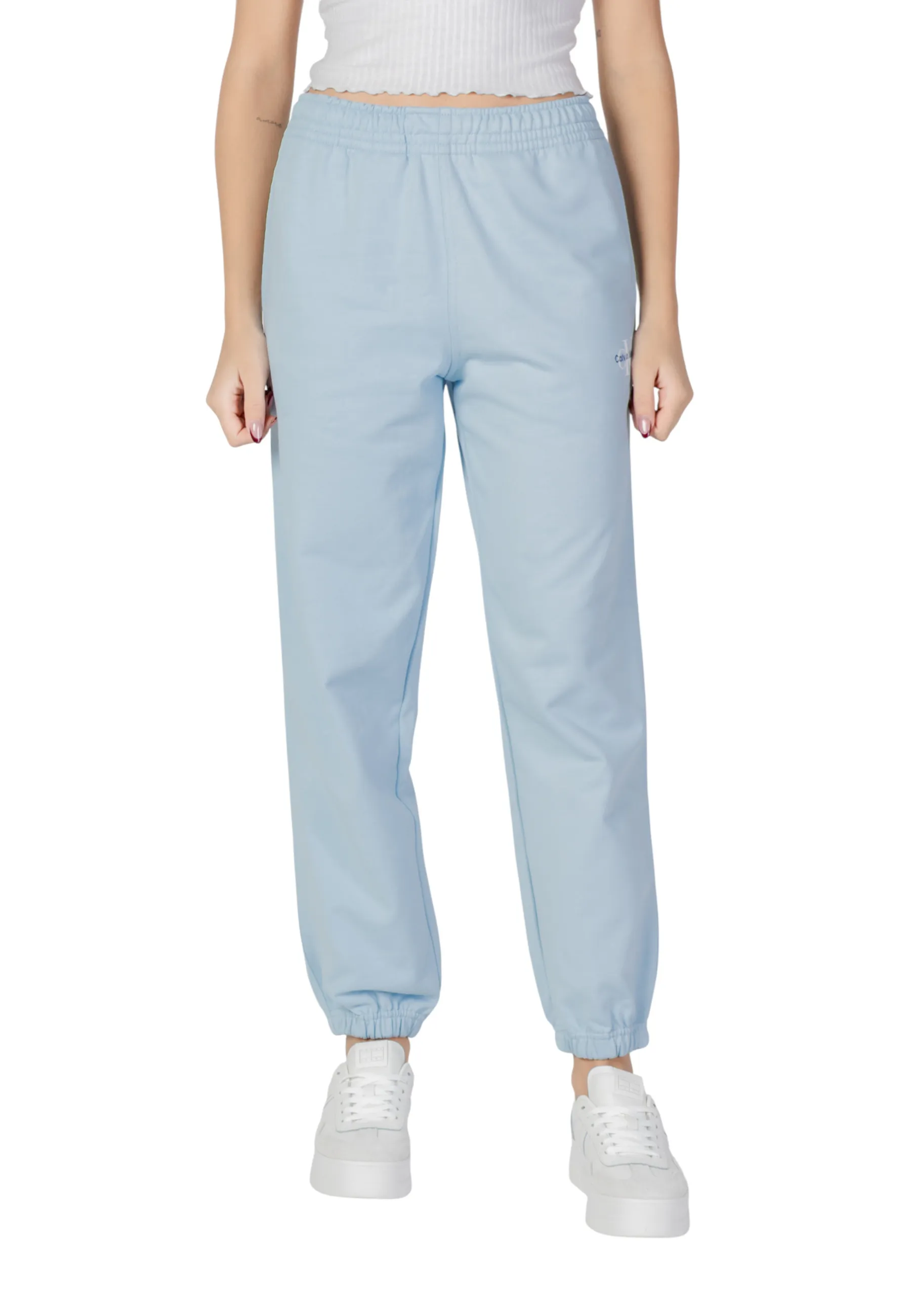 Damen Hose Azurblau 495585