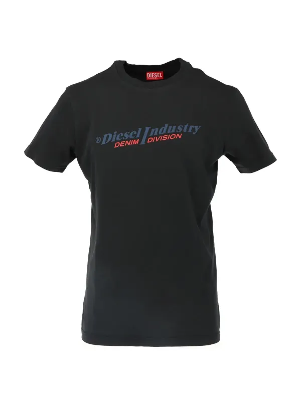 Diesel Denim Division schwarzes T-Shirt