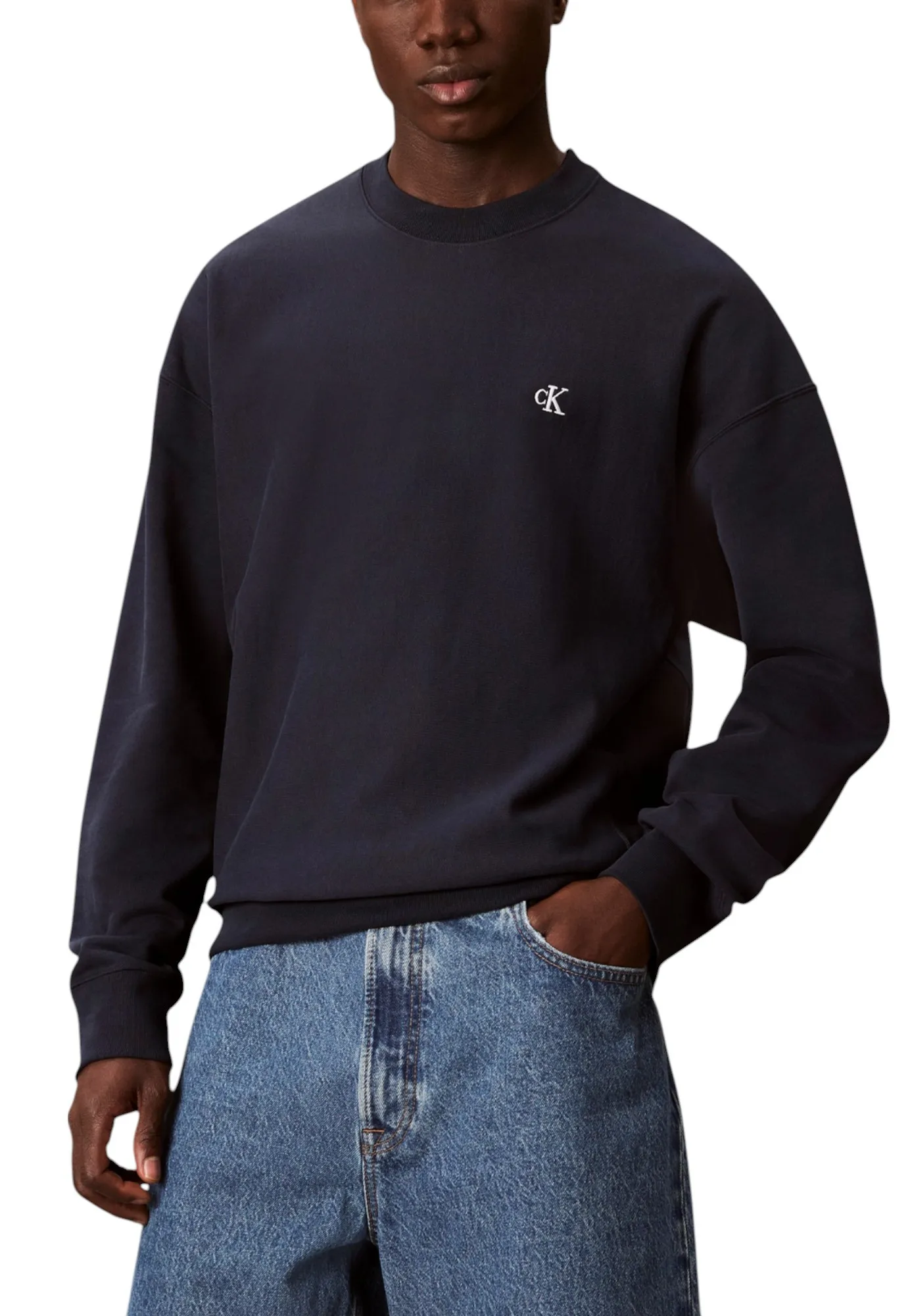 Herren Fleece Blau 495569