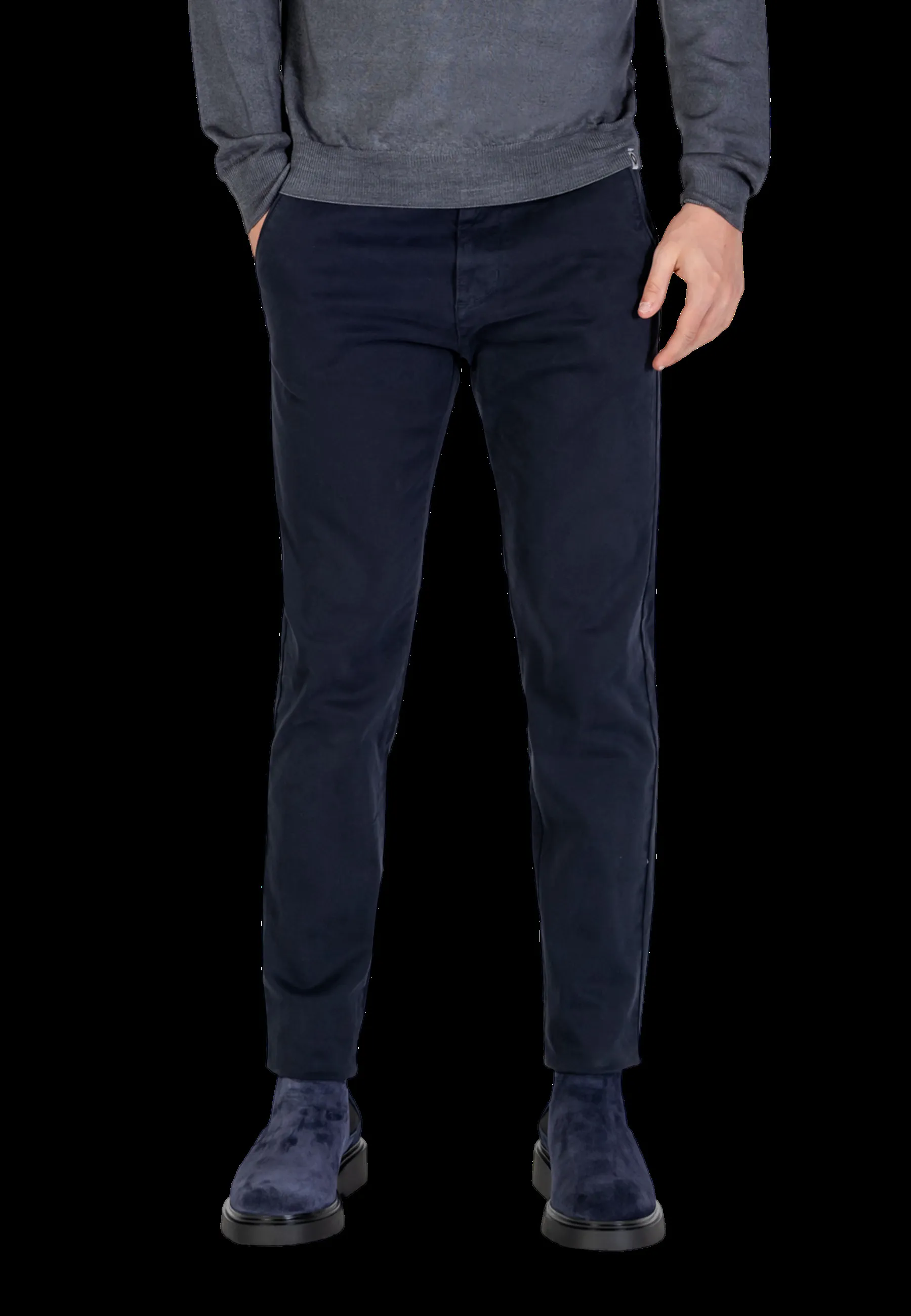 Yos Herren Hose Blau 495612