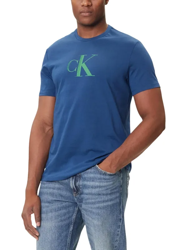 Calvin Klein Jeans Herren T-Shirt Blau | online kaufen