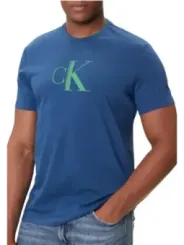 Calvin Klein Jeans Herren T-Shirt Blau | online kaufen