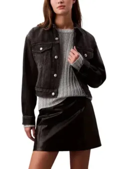 Calvin Klein Jeans Damen Jacke Schwarz | online kaufen