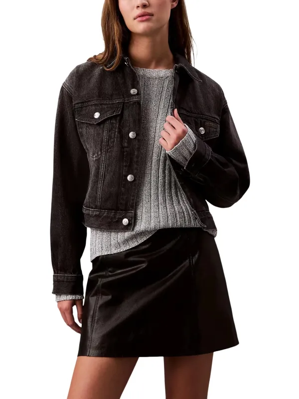 Calvin Klein Jeans Damen Jacke Schwarz | online kaufen