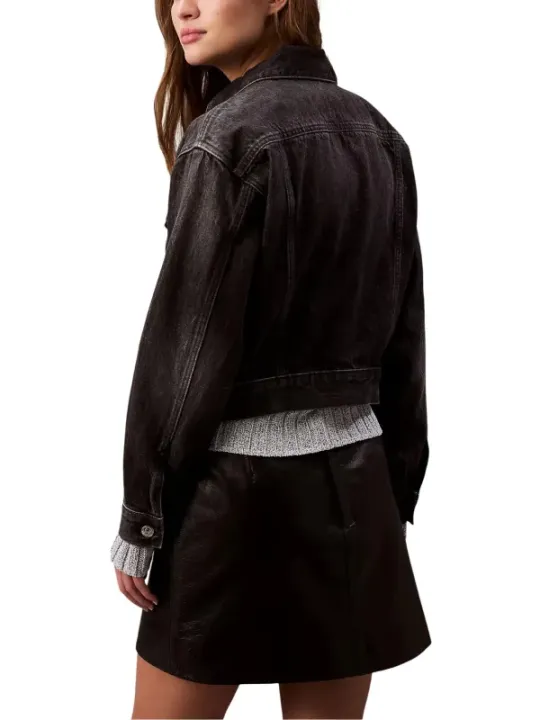 Calvin Klein Jeans Damen Jacke Schwarz | online kaufen